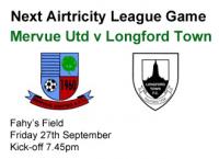 Next Game v Longford Town