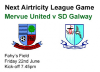 Mervue Utd v SD Galway 22.06.12