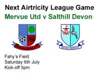 Next Game v Salthill Devon