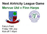 Next Game v Finn Harps
