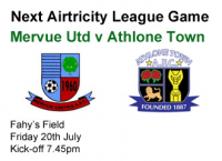 Mervue Utd v Athlone Town